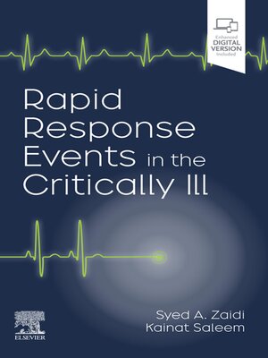 cover image of Rapid Response Events in the Critically Ill--E-Book